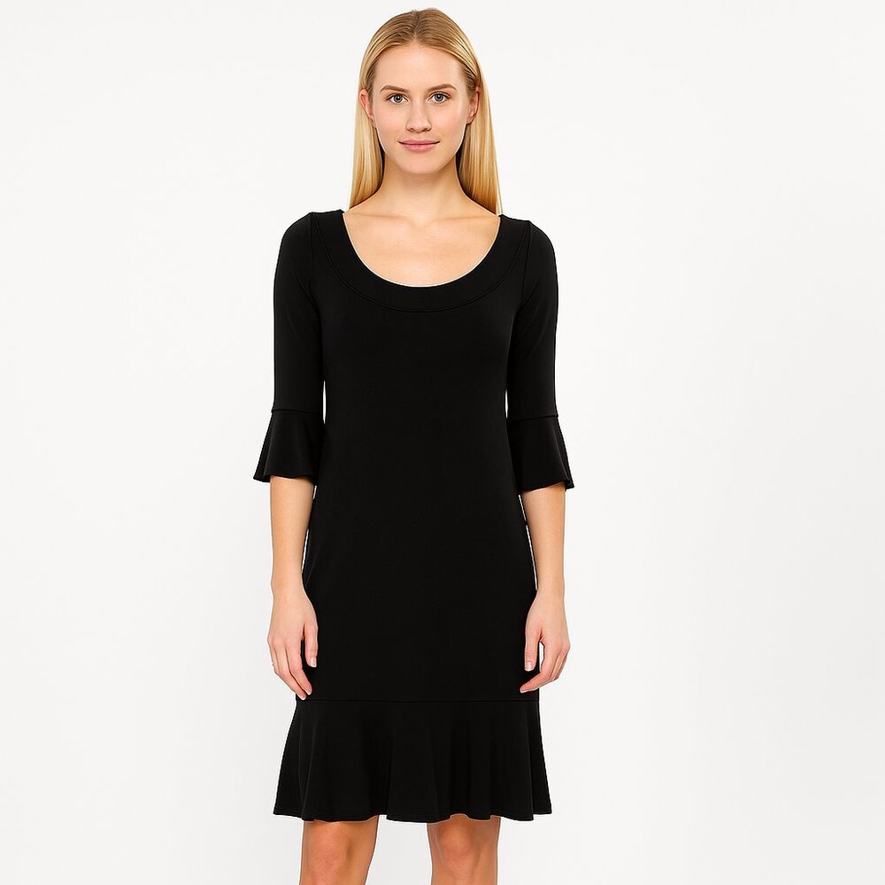 White House Black Market Black Mini Dress